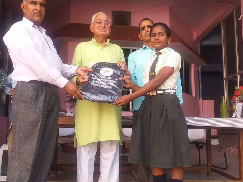 Kit distribution ceremony