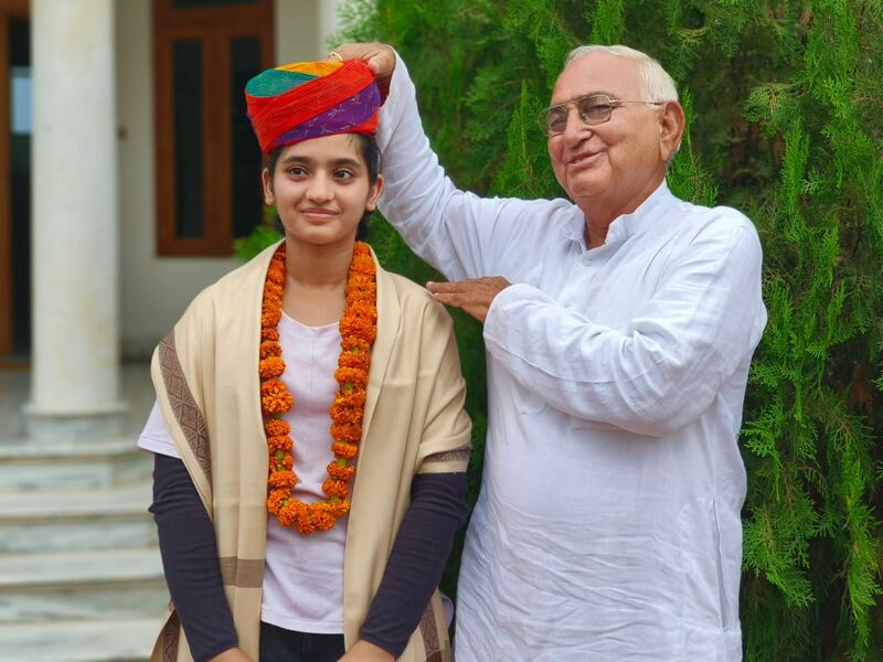 A student honoured